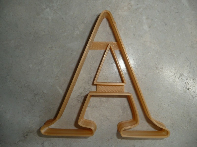 ALPHA GREEK LETTER FRATERNITY SORORITY COOKIE CUTTER USA PR4323 gallery