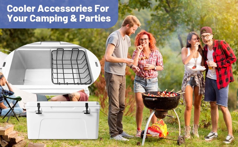 50 & 65 qt Cooler Basket, Compatible with YETI Tundra 50/65 Coolers, Stainless gallery