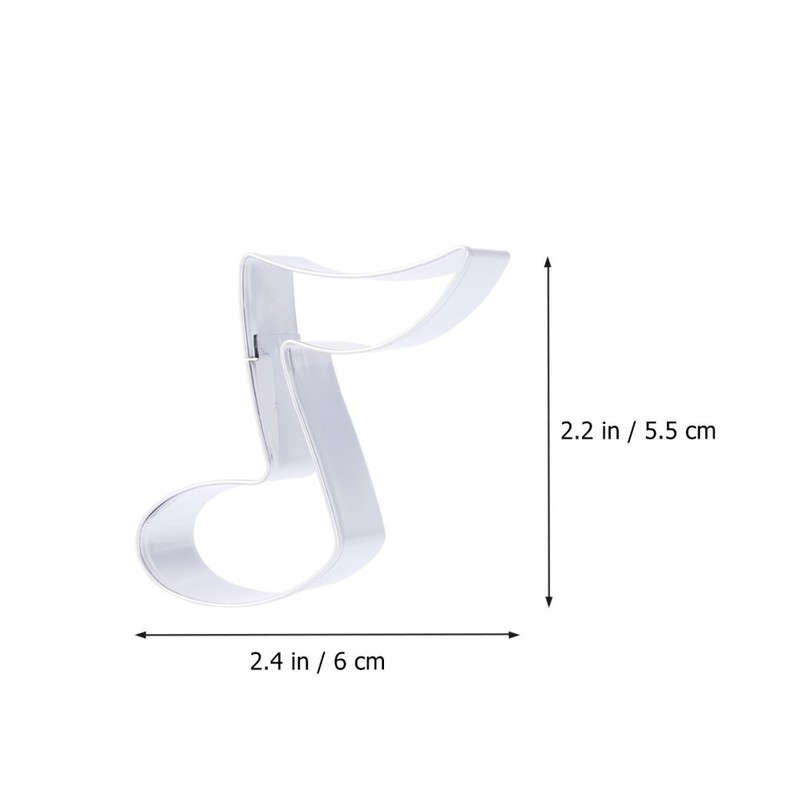 Music Note Fondant Plunger Stainless Steel Food Mold Cake Cutter gallery