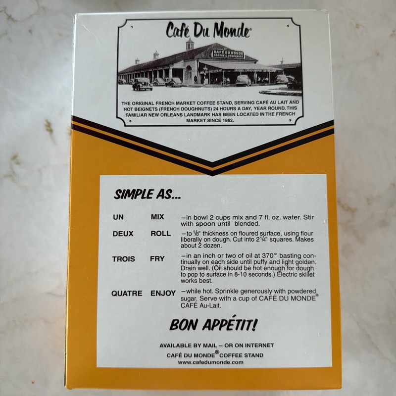 Cafe Du Monde Beignet Mix, 28 oz. Exp9-26 gallery