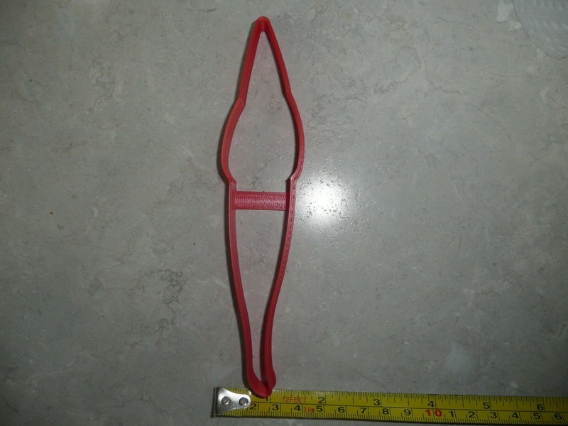 TULIP PETAL OUTLINE PIECE 2 SPRING FLOWER BUD PERENNIAL COOKIE CUTTER USA PR3833 gallery