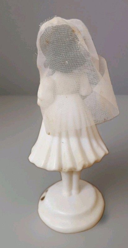 Wilton Cake Toppers Vtg 1950s My 1st communion 4¾" Cake Topper Decor Hong Kong gallery