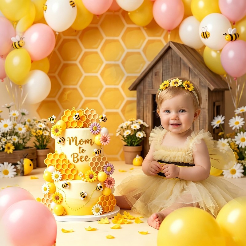 Bumble Bee Silicone Mold 4Pcs Honeycomb Sunflower Fondant Molds Beehive Candy... gallery
