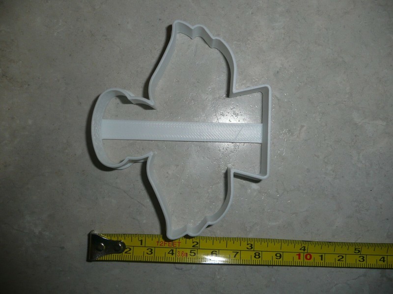 ANGEL WITH HALO OUTLINE HOLY RING OF LIGHT SPECIAL COOKIE CUTTER USA PR3214 gallery