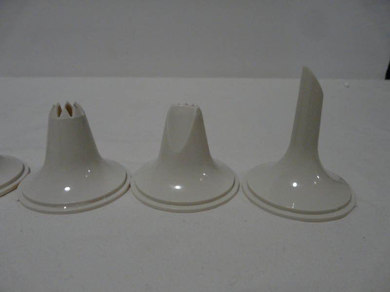 The Pampered Chef Easy Accent Decorator 1778 1775 6 TIPS ONLY Replacement Part gallery