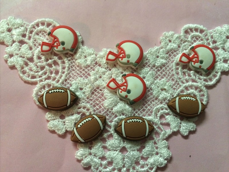 Football set Sports silicone mold fondant cake decorating cupcake topper FDA gallery