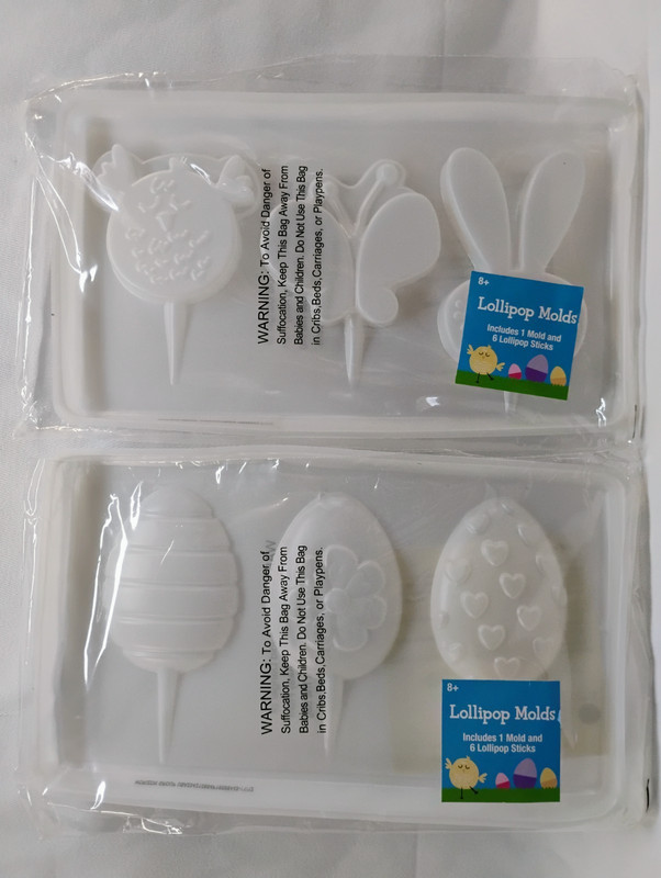 (2)Wilton Cookie Candy Spring Mold Sets + (2) Horizon Lollipop Molds (READ) Lot gallery