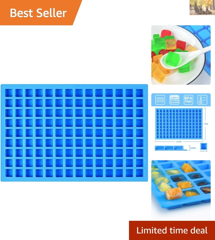 126-Cavity Square Silicone Candy Molds – Durable & BPA-Free – Mini Treats