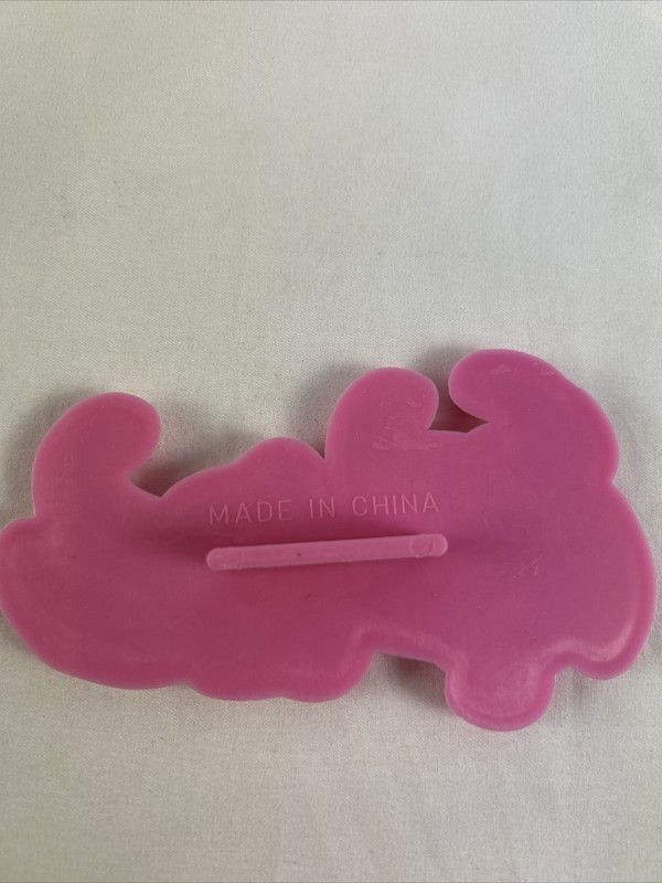 EASTER BUNNY RABBIT Cookie Cutter 4x2.25” Pink Plastic Mold with Handle gallery
