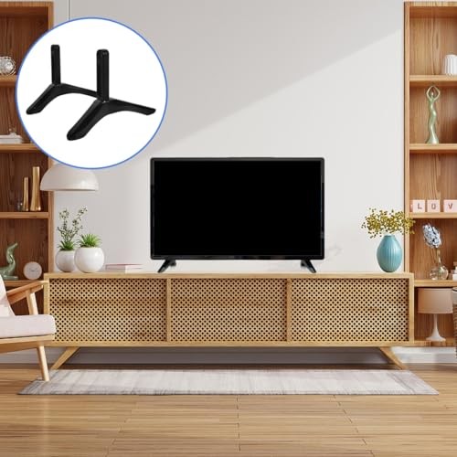 TV Table Support Stand Television Base Bracket with Screws for Home Bedroom gallery