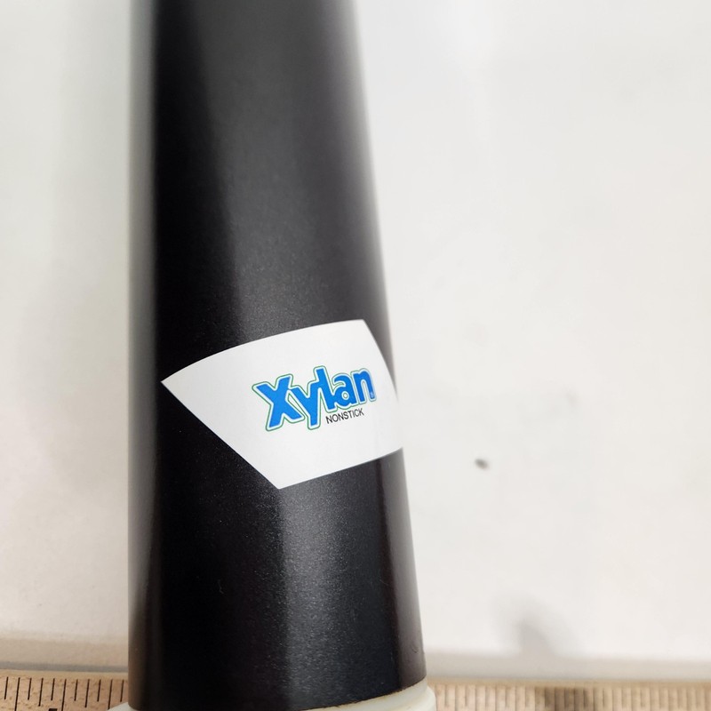 Xylan Nonstick Adjustable Rolling Pin Black Dough Thickness Gauge Baking Kitchen gallery