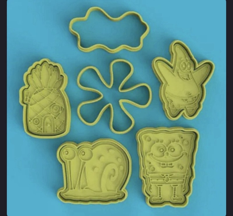 SPONGEbob Cookie Cutter Set