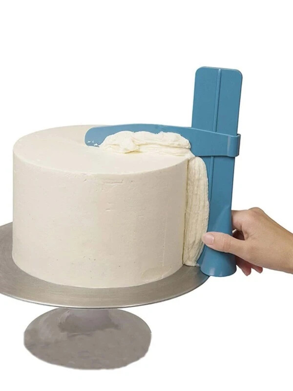 Adjustable Fondant Cake Scraper Icing Piping Cream Spatula Edges Smoother