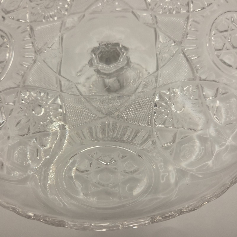 Tarentum Glass Nearcut Star in Bullseye Cake Stand gallery