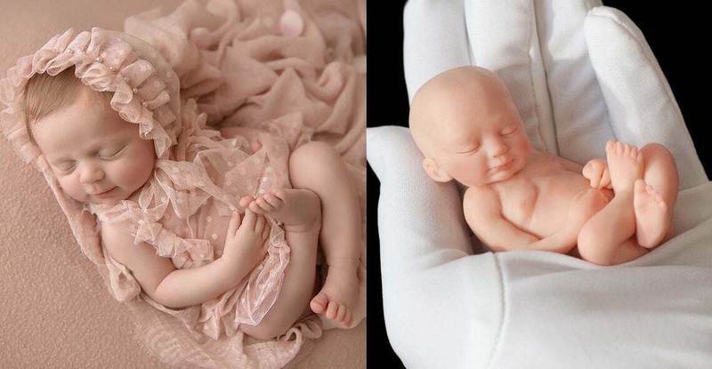 silicone baby doll making mold ,3D baby mold 03 gallery