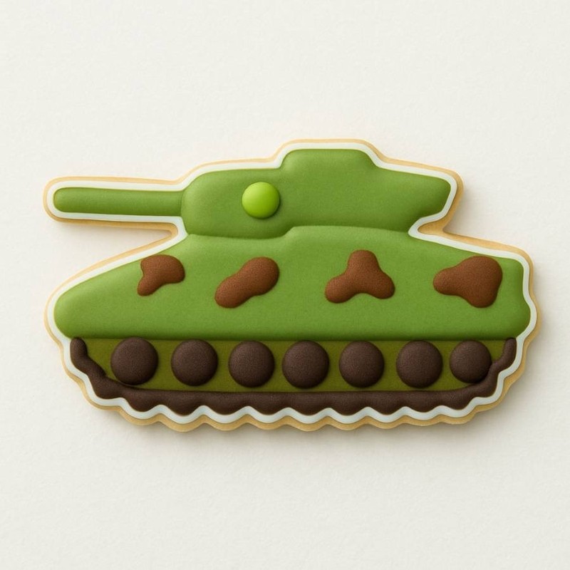 9 Piece Marines USMC Military Cookie Cutter Set Metal gallery