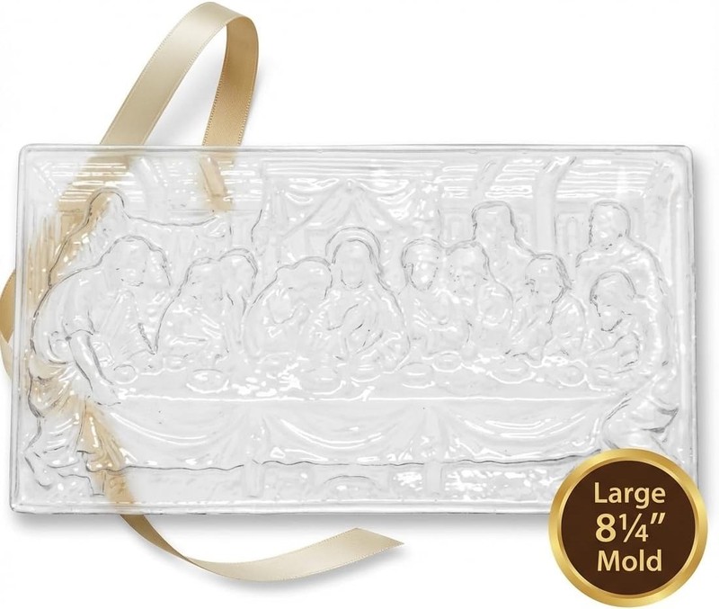 Last Supper Religious Chocolate Candy Mold 406 NEW gallery