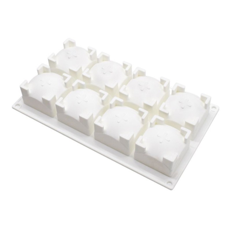 Domed Square Shape Mousse Molds Cake Mould Chocolate Mold Baking Accessories