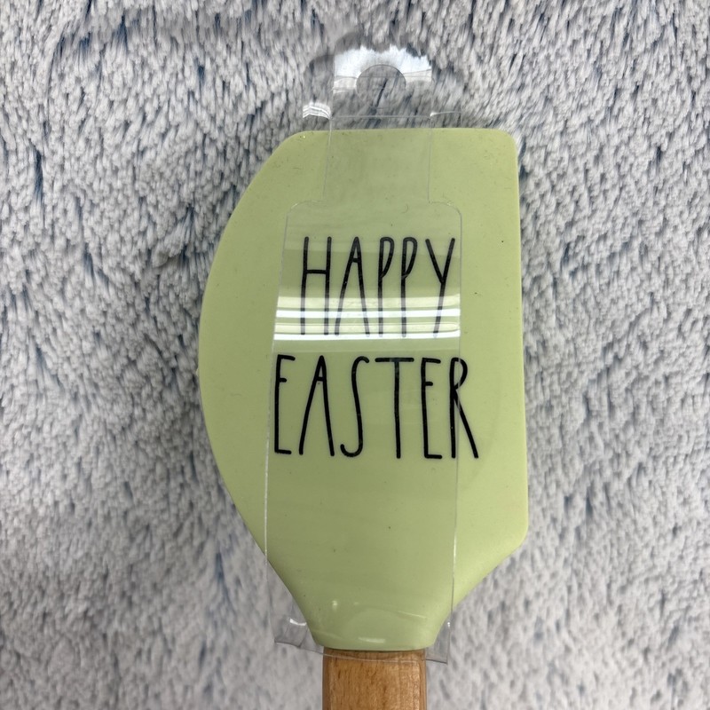 Rae Dunn "Happy Easter" Spatula With Egg Shape Cookie Cutter Artisan Collection gallery