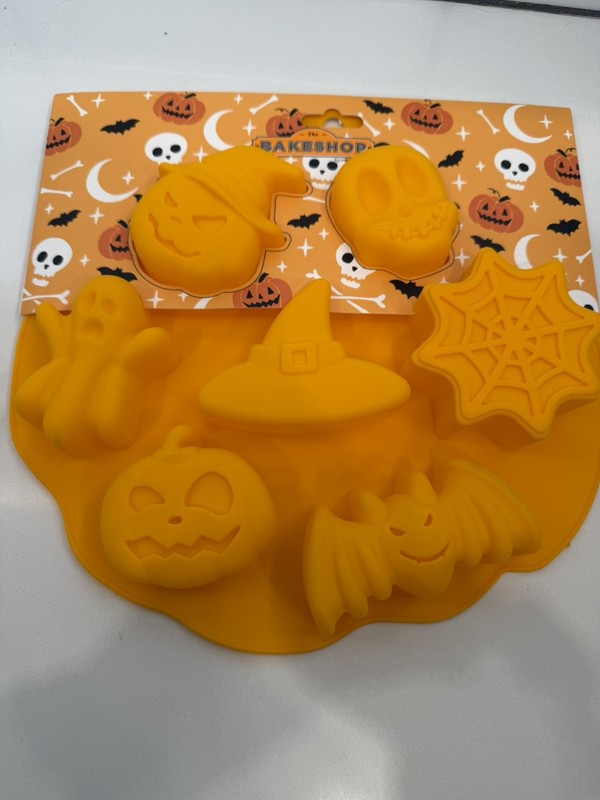 HALLOWEEN Silicone Cake Mold 7 Different Halloween Molds by The Bakeshop NEW
