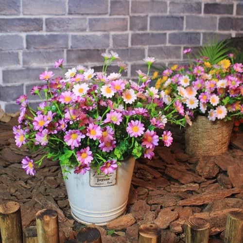 Enhance Your Outdoor Space Artificial Flowers & Plants 20 Bundles Colorful gallery