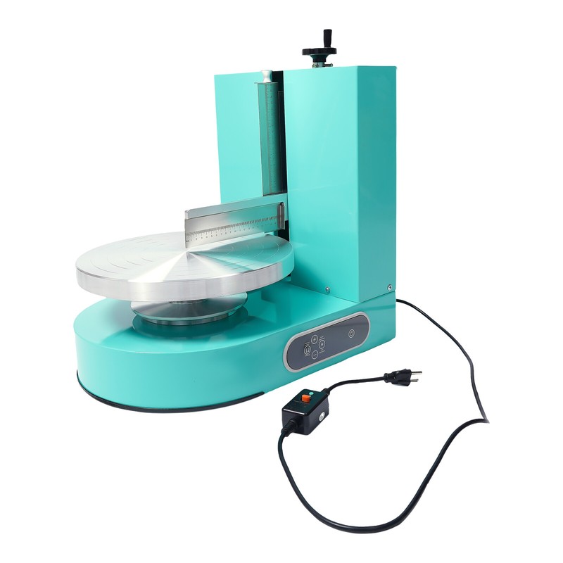 Birthday Cake Decoration Machine Cream Smooth Coating Cake Decorating Machine gallery