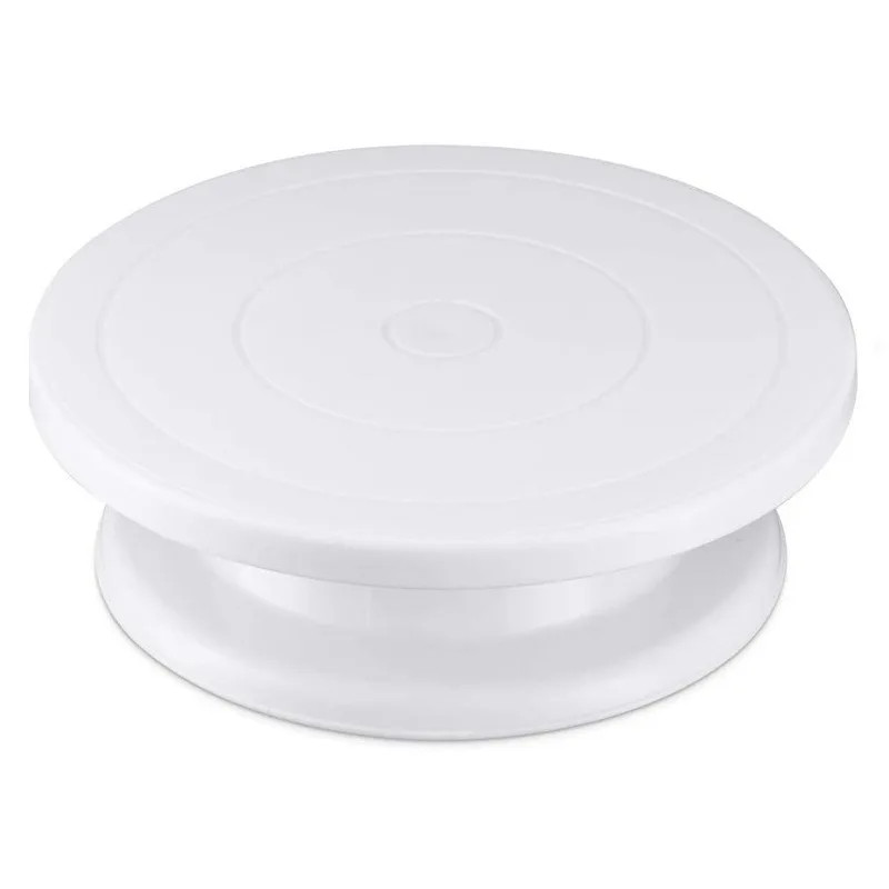 Rotating Cake Turntable, Anti-Skid Base for Carving, Pottery, Painting, Cake Dec gallery