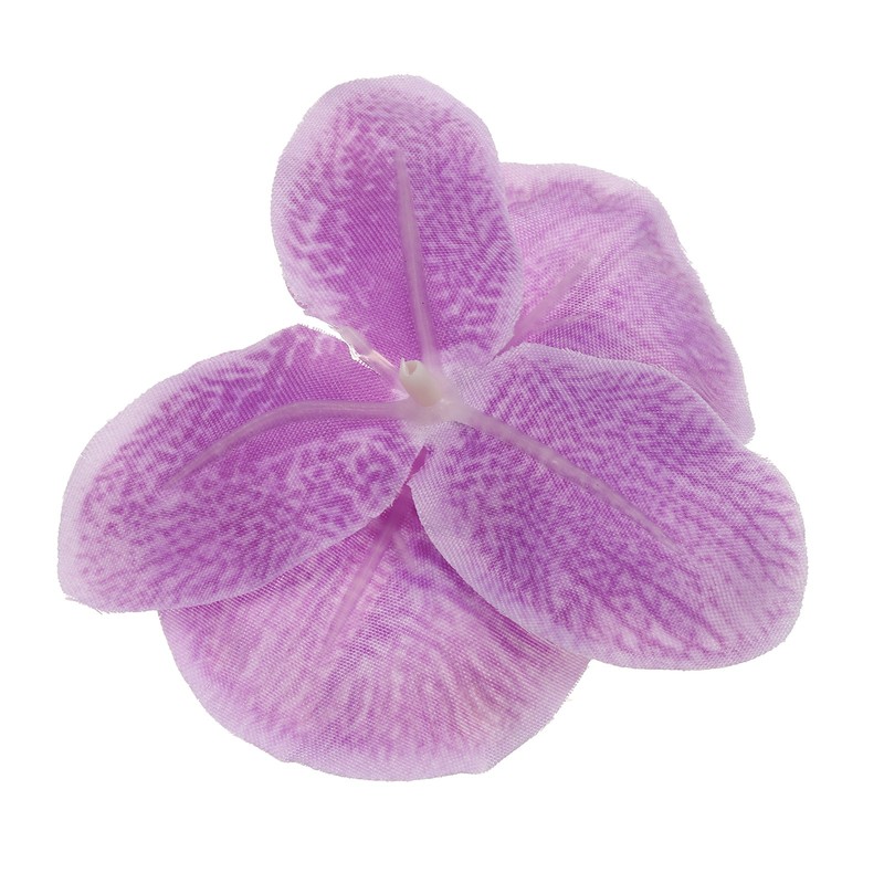 40Pcs 3.5" Artificial Silk Butterfly Orchid Flower Heads for DIY, Light Purple gallery