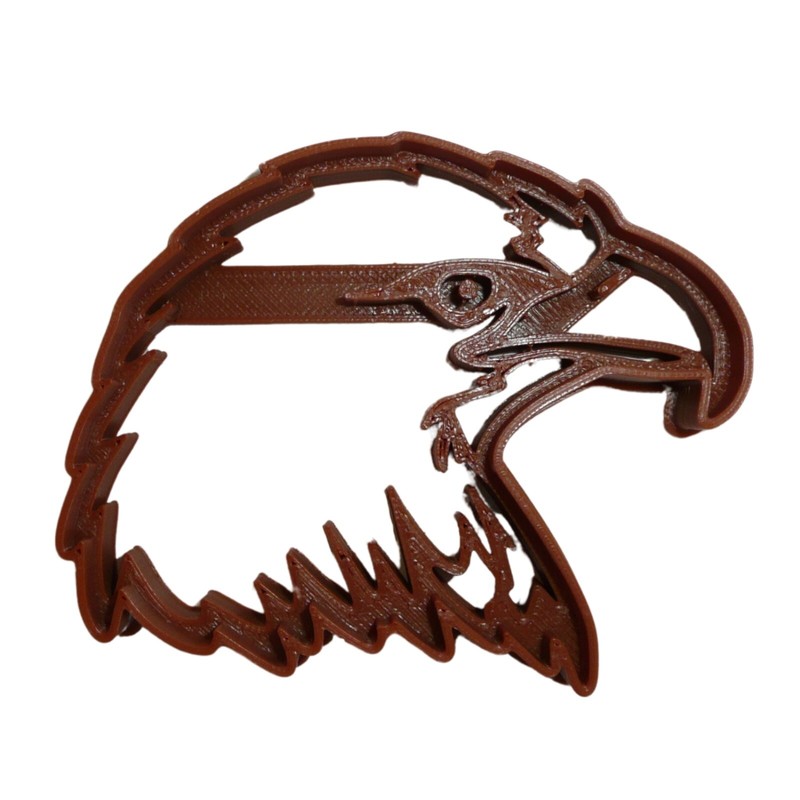 BALD EAGLE HEAD PATRIOTIC BIRD COOKIE CUTTER MADE IN USA PR5442