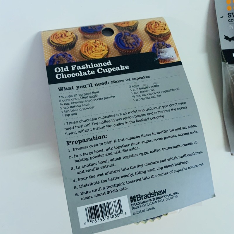 150 PIECES Cupcake Papers Sweet Creations 3 Colors Halloween Cupcake Cups gallery