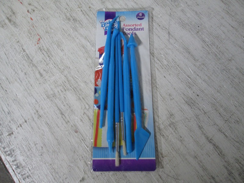 Artskills Assorted Fondant Tools, 6Pcs, New In Package