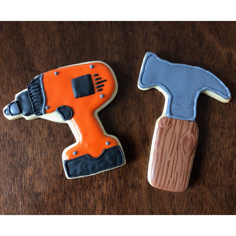 Ann Clark Father’s Day 5-Pc. Construction Tools Cookie Cutter Set, Made in US... gallery