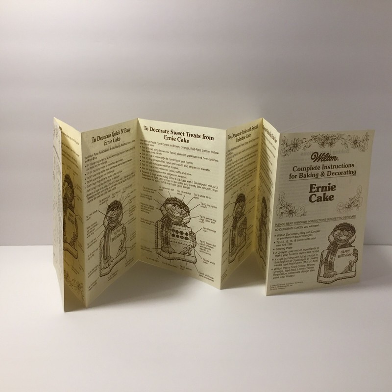 Wilton Complete Instructions Baking & Decorating Ernie Cake gallery