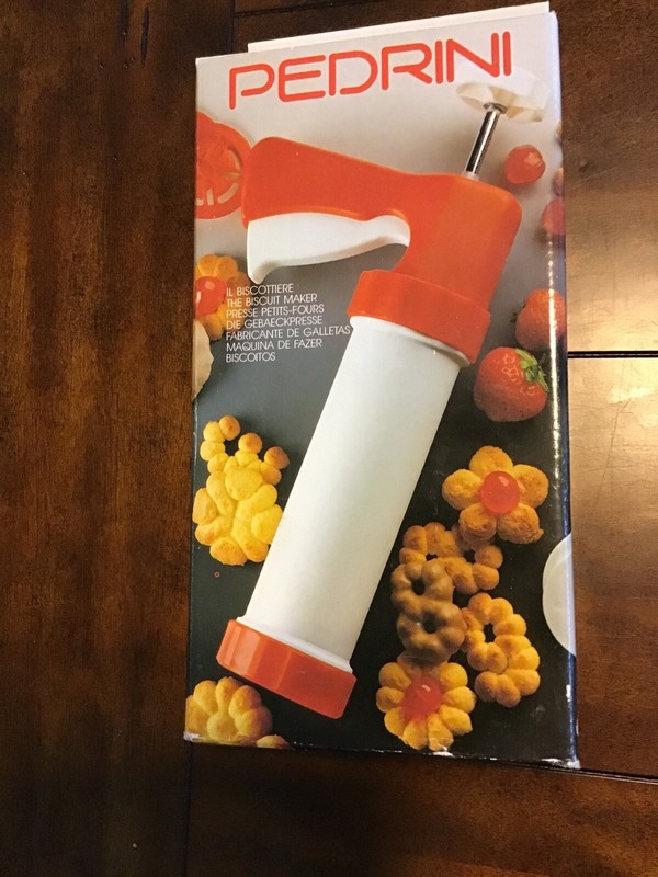 PEDRINI Made in Italy Biscuit Maker Cookie Press