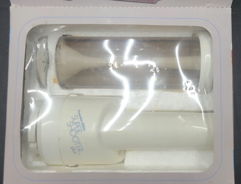 Proctor Silex Super Shooter Plus Cordless Cookie Press & Food Decorator 5 Discs gallery