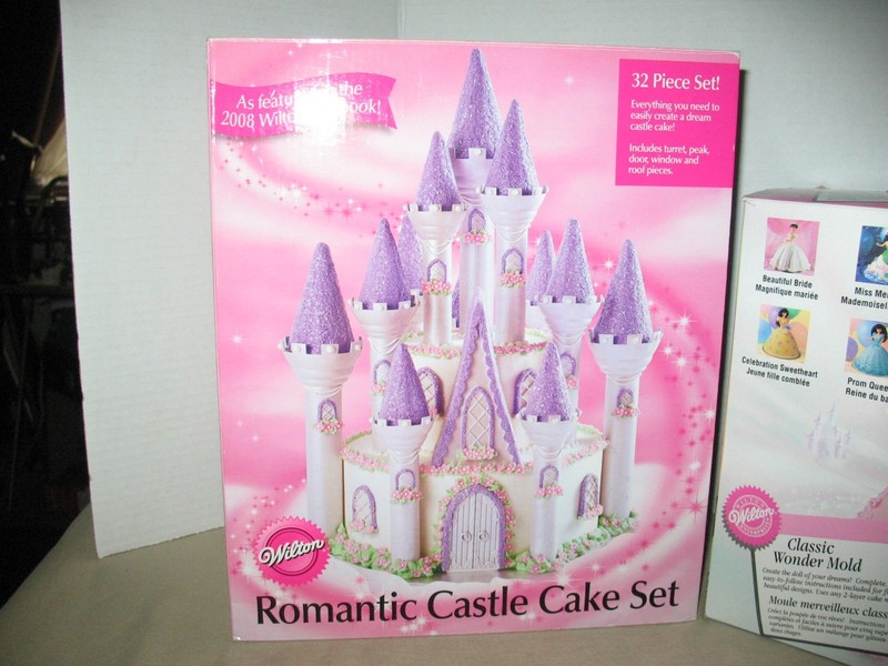 Wilton Romantic Castle Cake Set and Classic Wonder Mold Doll-You Get Both gallery