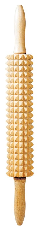 Deep Notched Rolling Pin– Great for Home or Professional Use – Prepare Delici...