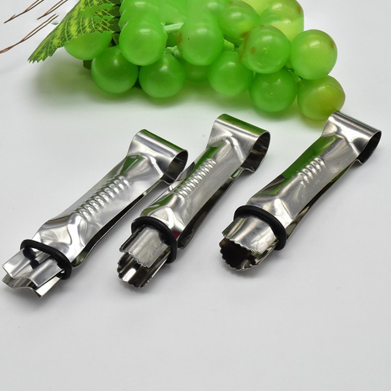 3 Pcs Stainless Steel Cake Lace Clips Curve Fondant Clamp Crimper Cutter gallery
