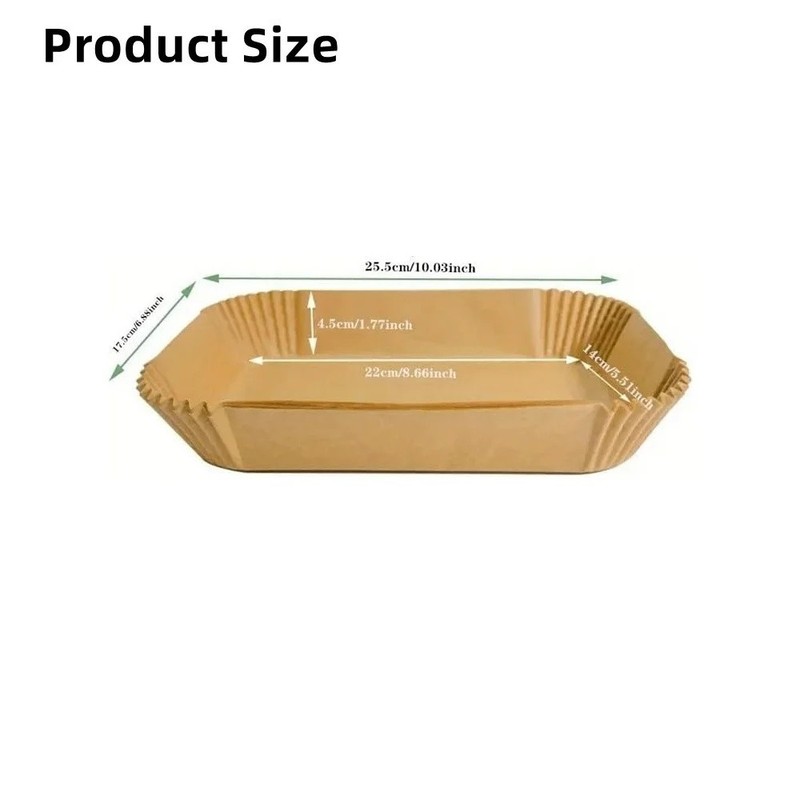 Disposable Air Fryer Paper Liners Non Stick Parchment Accessories gallery