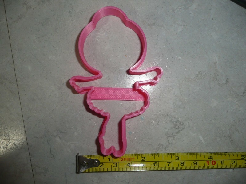BALLERINA OUTLINE BALLET DANCER POSE TWO SPECIAL COOKIE CUTTER USA PR3271 gallery