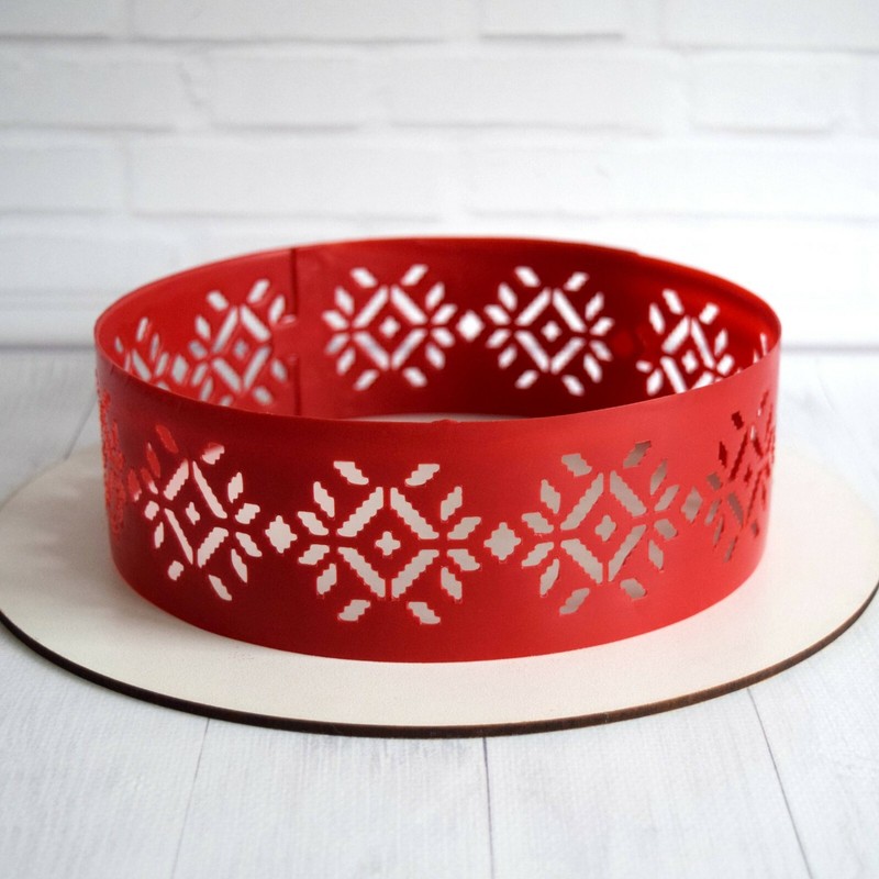 Plastic Chocolate Mold Embroidery Cake Border Stencil Cake Decorating Supplies