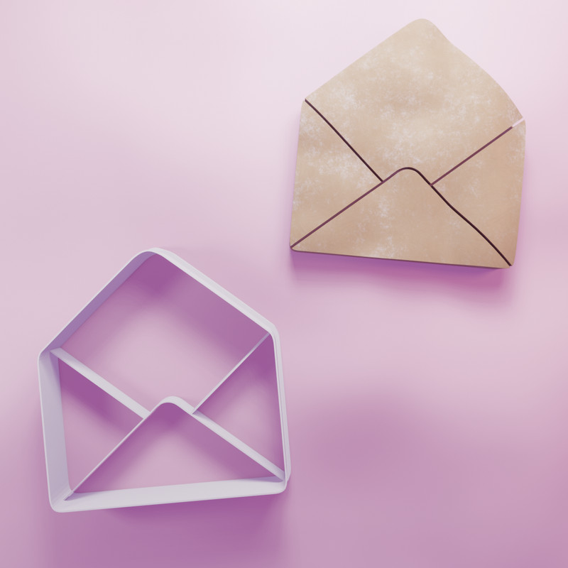 Closed Envelope Cookie Cutter gallery
