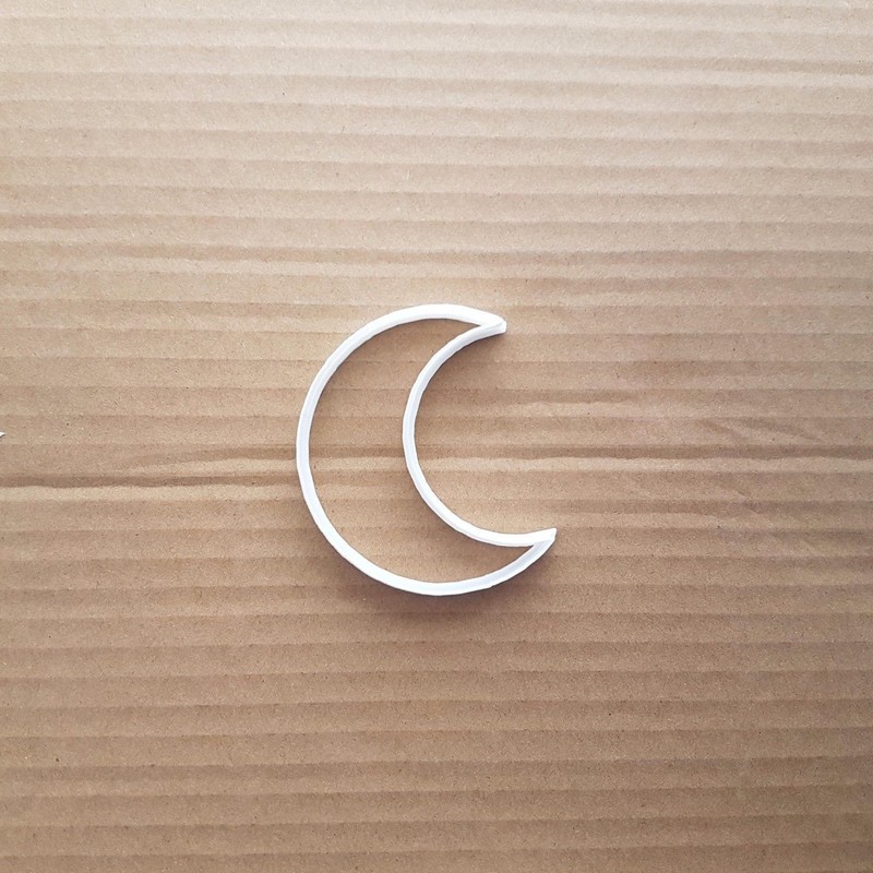 Moon Crescent Sky Space Shape Cookie Cutter Dough Biscuit Pastry Fondant Sharp gallery