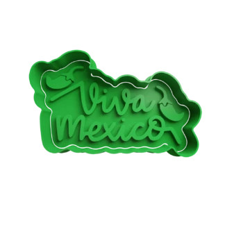 Viva Mexico Cookie Cutter Fondant Biscuit Baking Tool