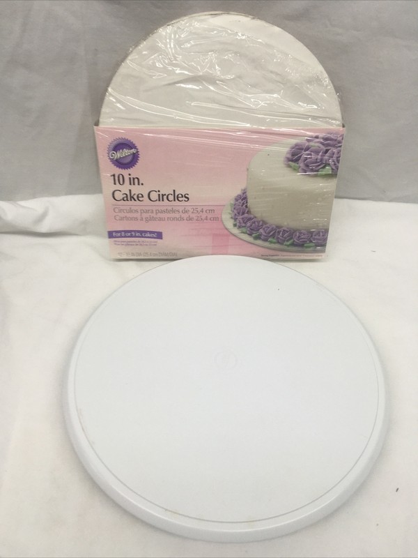 Wilton Round Decorating Turntable for Cake Decorating Plastic 12” w/ Replacement