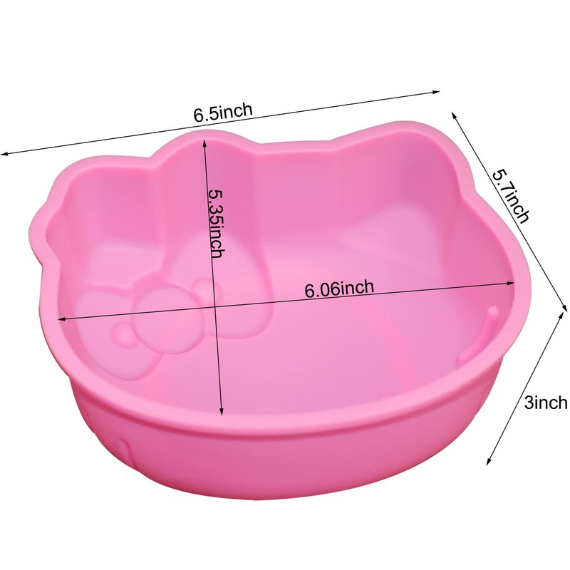 6in Cat Silicone Fondant Cake Mold Non Stick Chocolate Candy Baking Pan gallery