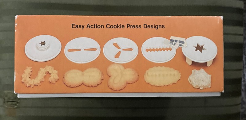 Hutzler Gerda Easy Action Cookie Press and Food Decorator VINTAGE Antique # 695 gallery