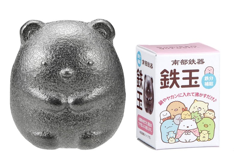 OSK TBN-1 Nambu Ironware Sumikko Gurashi Shirokuma Iron Ball, Made in Japan, ... gallery