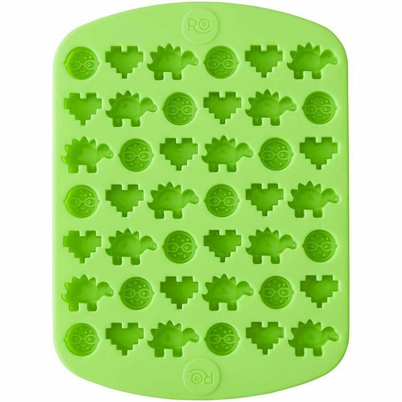 Rosanna Pansino Nerdy Nummies DINOSAUR Silicone Candy Mold 42-Cavities by Wilton gallery