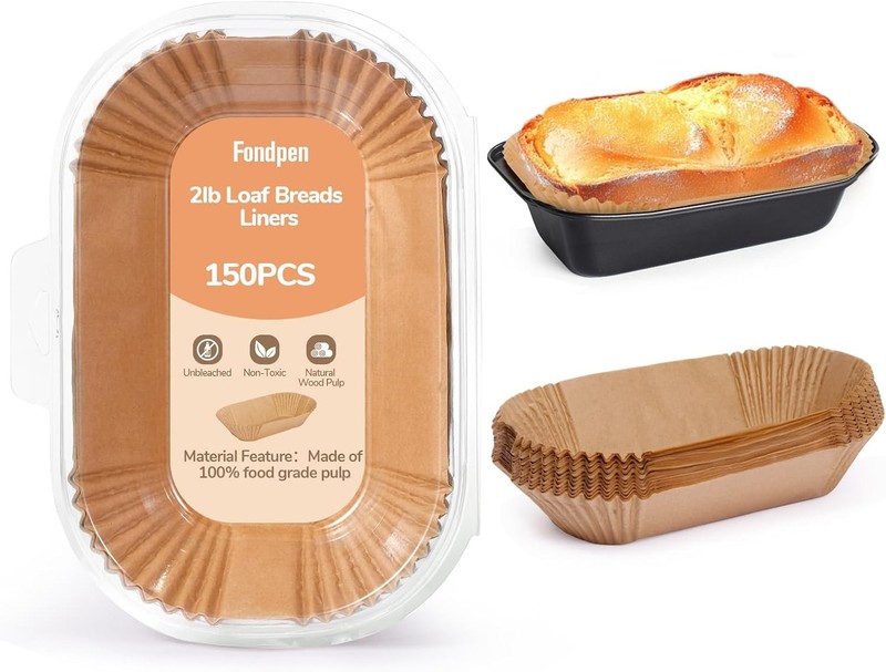 Loaf Pan Liners,2lb Loaf Pan Liners for Baking Bread 9x5, Loaf Pans